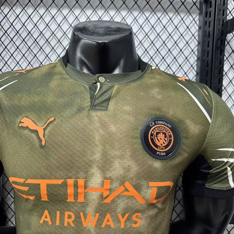 Manchester City Cuarta Versión Jugador 2026/27 (Verde) 10
