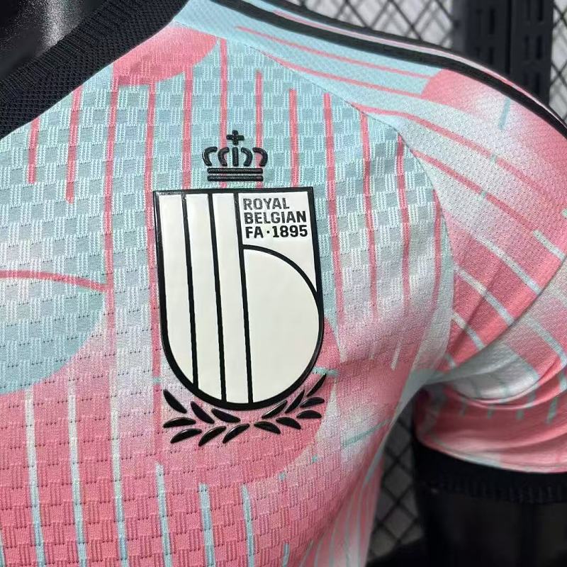 Bélgica Visitante Versión Jugador 2026 (Rosa) 6