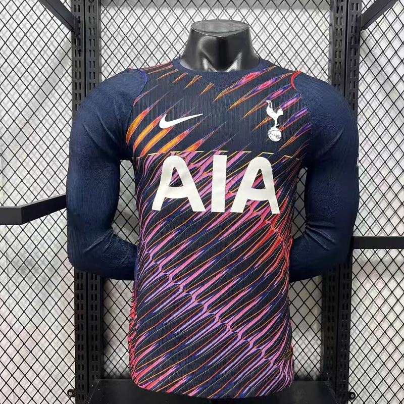 Tottenham Hotspur Visitante Versión Jugador 2026/27 (Azul Marino, Manga Larga)