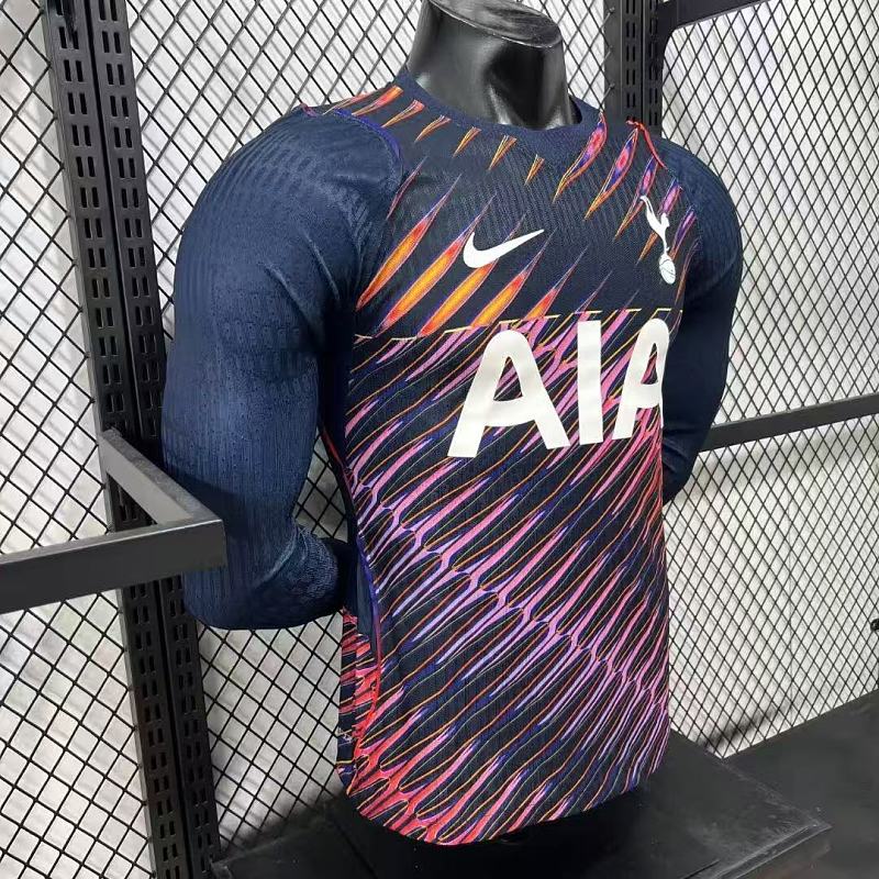 Tottenham Hotspur Visitante Versión Jugador 2026/27 (Azul Marino, Manga Larga) 5