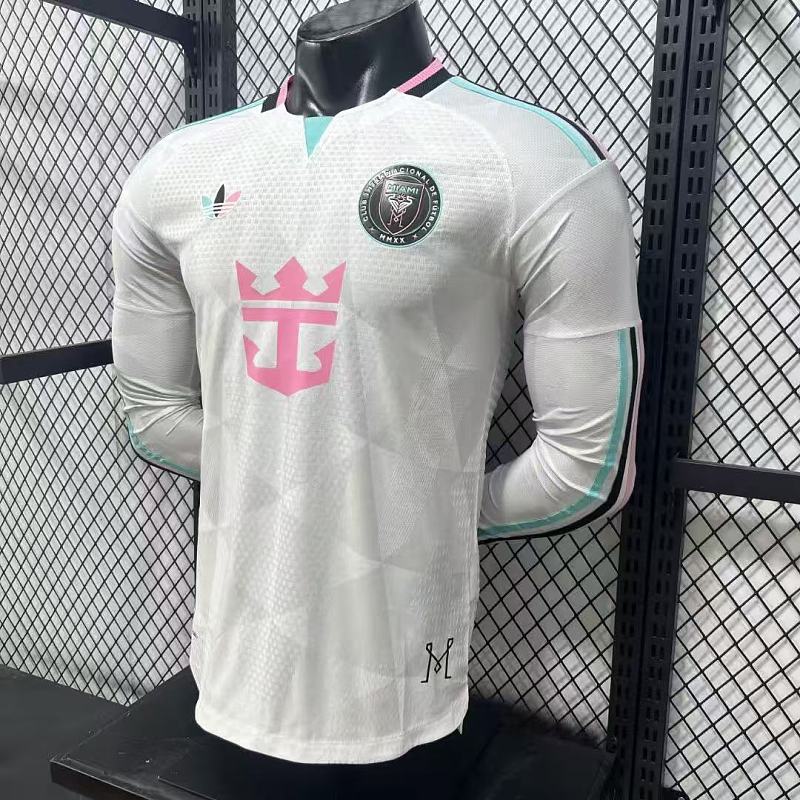 Inter Miami Tercera Versión Jugador 2026/27 (Blanca, Manga Larga) 4