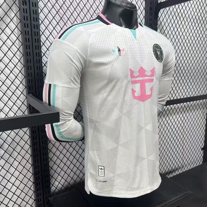 Inter Miami Tercera Versión Jugador 2026/27 (Blanca, Manga Larga) 5