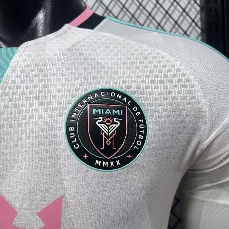Inter Miami Tercera Versión Jugador 2026/27 (Blanca, Manga Larga) 6