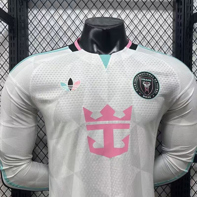Inter Miami Tercera Versión Jugador 2026/27 (Blanca, Manga Larga) 8