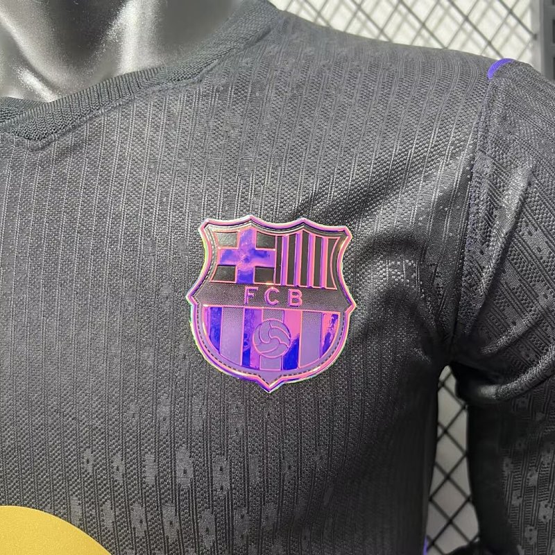 FC Barcelona Visitante Versión Jugador 2026/27 (Negra, Manga Larga) 6