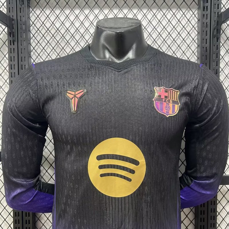 FC Barcelona Visitante Versión Jugador 2026/27 (Negra, Manga Larga) 9