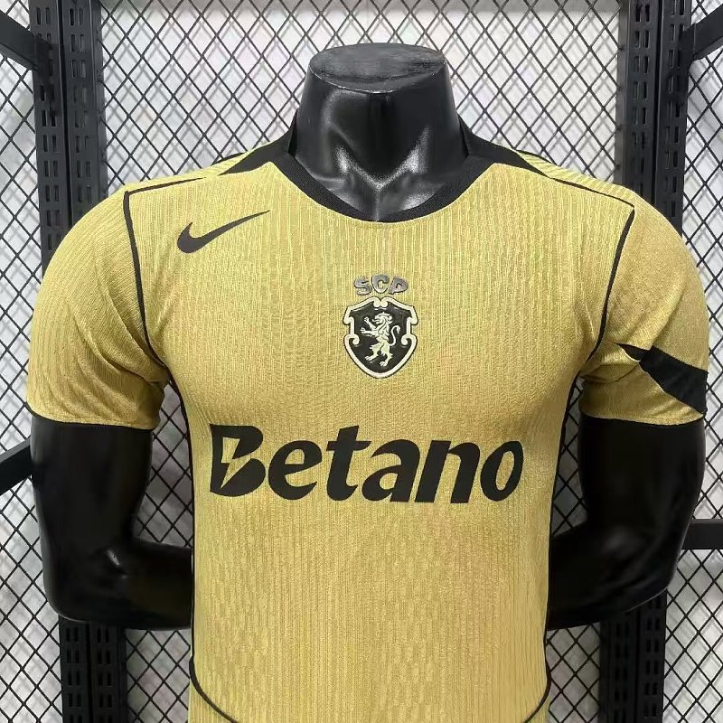 Sporting CP Visitante Versión Jugador 2026/27 (Amarilla) 3
