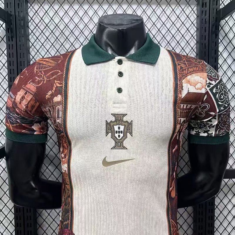 Portugal Edición Especial Versión Jugador 2026 (Beige) 3