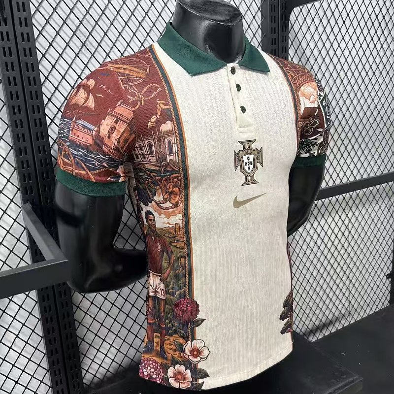 Portugal Edición Especial Versión Jugador 2026 (Beige) 5