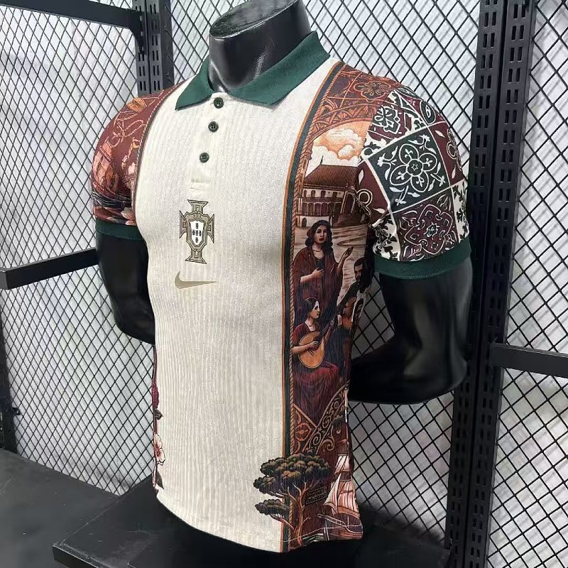 Portugal Edición Especial Versión Jugador 2026 (Beige) 6