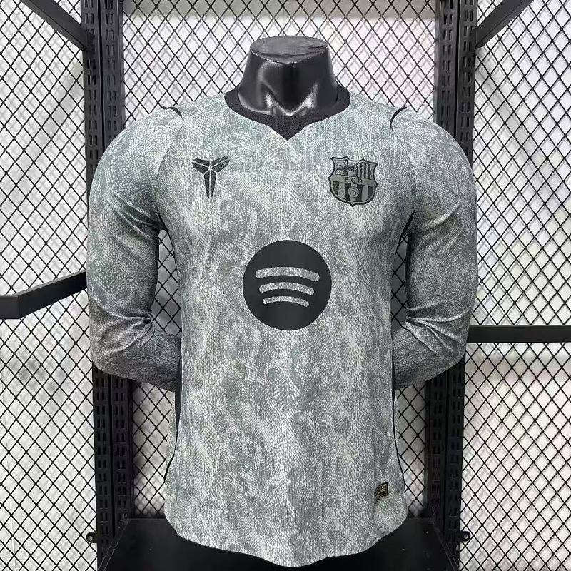 FC Barcelona Portero Versión Jugador 2026/27 (Gris, Manga Larga)