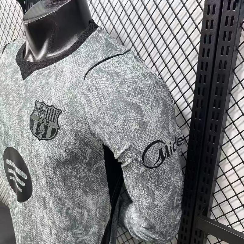 FC Barcelona Portero Versión Jugador 2026/27 (Gris, Manga Larga) 3