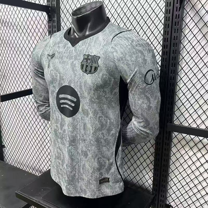 FC Barcelona Portero Versión Jugador 2026/27 (Gris, Manga Larga) 4
