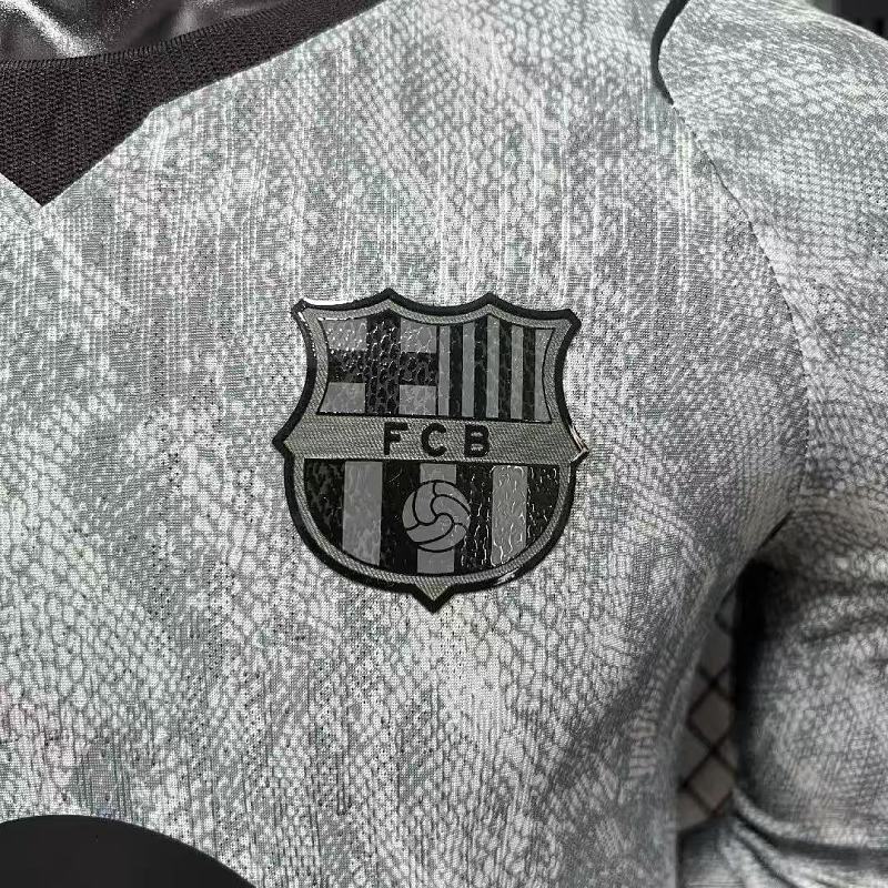 FC Barcelona Portero Versión Jugador 2026/27 (Gris, Manga Larga) 6
