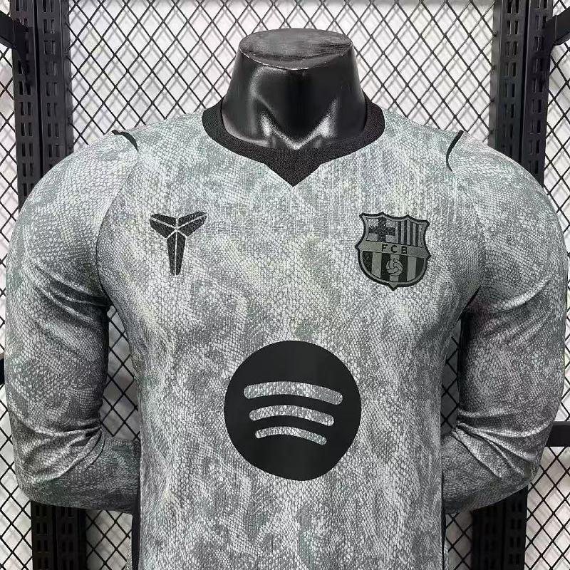 FC Barcelona Portero Versión Jugador 2026/27 (Gris, Manga Larga) 8
