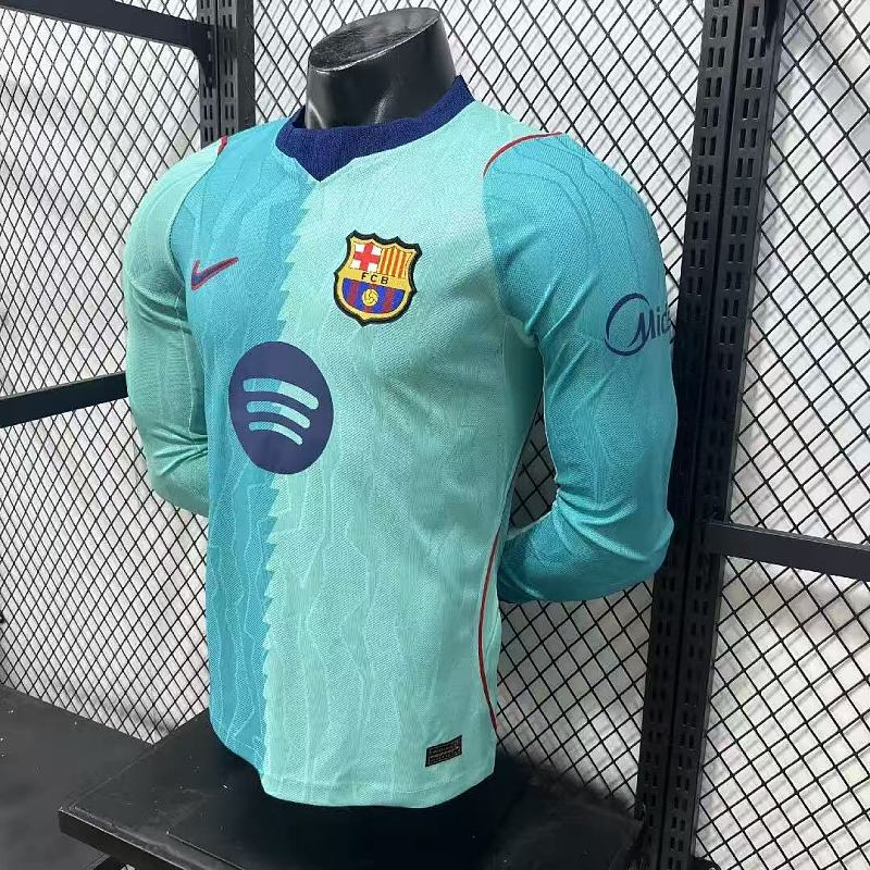 FC Barcelona Tercera Versión Jugador 2026/27 (Celeste, Manga Larga) 5