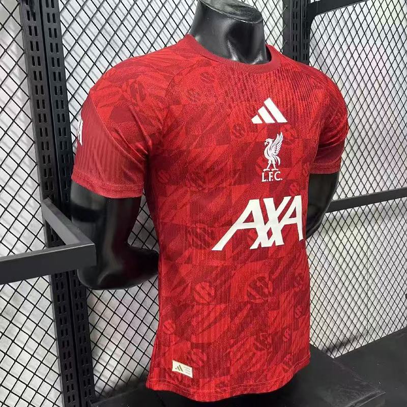 Liverpool Camiseta Pre-partido Versión Jugador 2026/27 (Roja) 3
