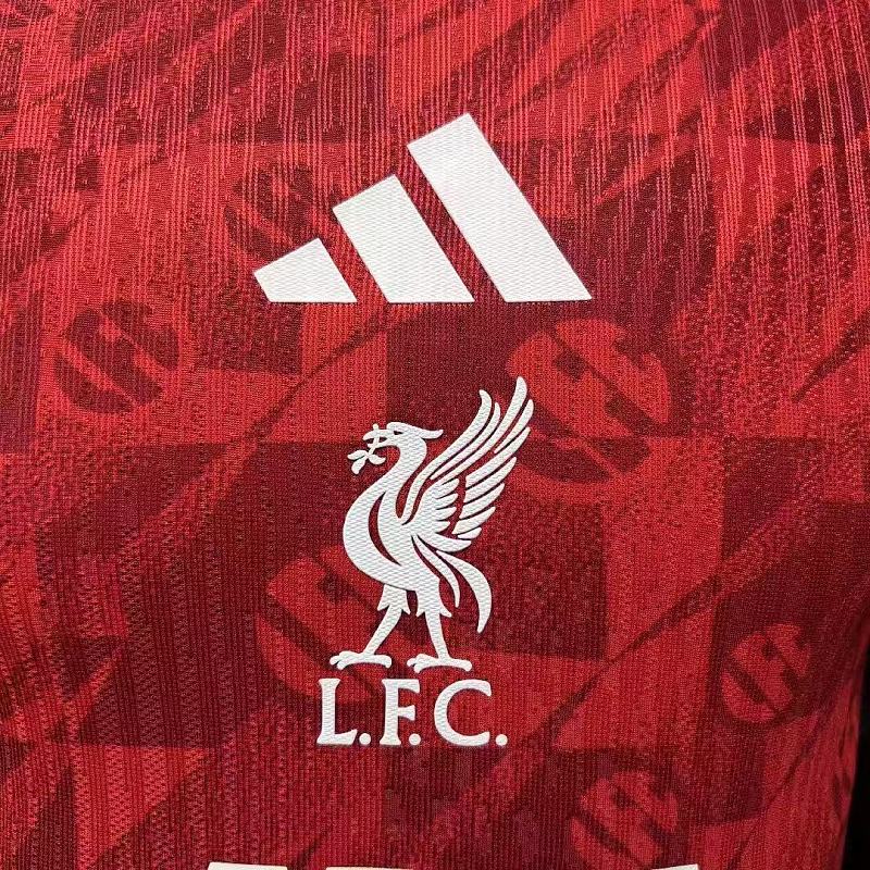 Liverpool Camiseta Pre-partido Versión Jugador 2026/27 (Roja) 6