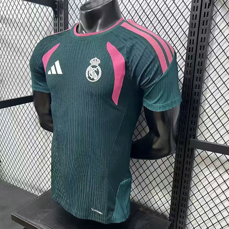 Real Madrid Camiseta de Entrenamiento Versión Jugador 2026/27 (Verde) 3