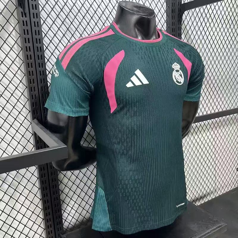 Real Madrid Camiseta de Entrenamiento Versión Jugador 2026/27 (Verde) 4